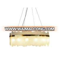 Wholesale Large Art Glass Luxury Modern Lighting Leaf Chandelier For Use In Living Rooms Or Hotels