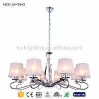 Hot saling in Europe 8 light sphere chandelier in chrome finish accept customization